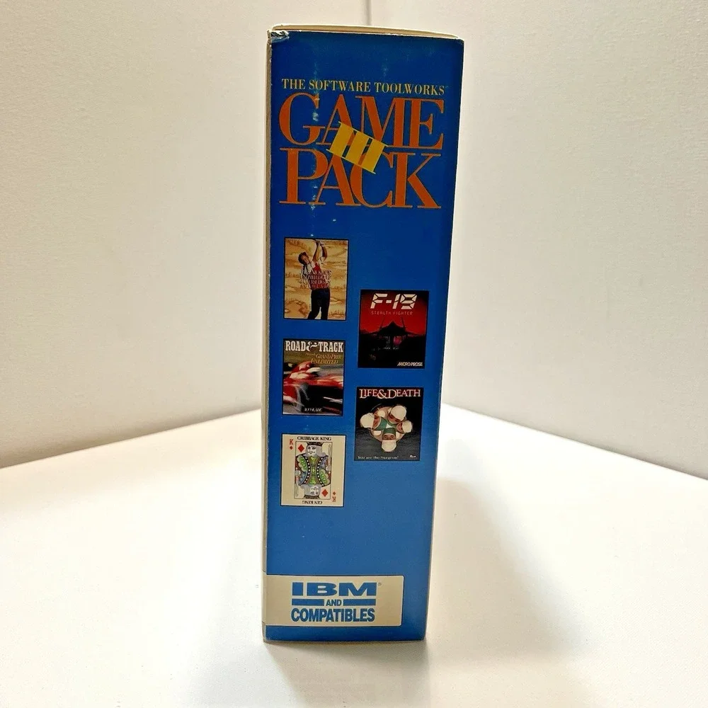Vintage PC Game Pack III (1992)‎ – 5 Full Games on 3.5